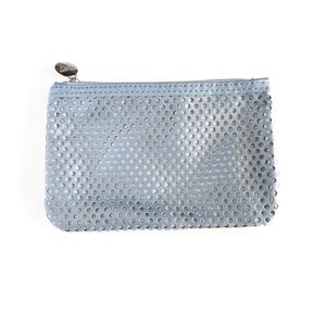 🌈❤️ 2/$8 or 3/$10 - NWOT Ipsy makeup bag ~ Silver-blue mesh